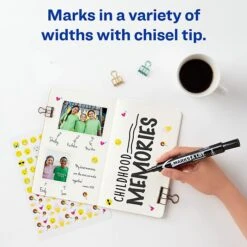 Avery Marks-A-Lot Permanent Marker, Chisel Tip, Black (08888) -Office Supply Shop sp170188438 sc7