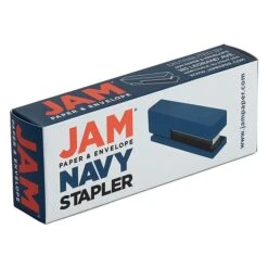 JAM Paper Modern Desktop Stapler, 10 Sheet Capacity, Navy Blue (337NA) -Office Supply Shop sp170857091 sc7