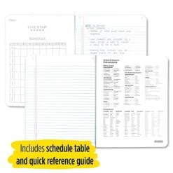 Mead Five Star Composition Notebooks, 7.5" X 9.7", College Ruled, 100 Sheets, Assorted Colors, Each (09120) -Office Supply Shop sp171348673 sc7