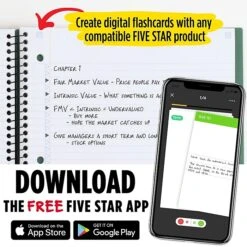 Mead Five Star Advance 3-Subject Notebook, 8.5" X 11", College Ruled, 150 Sheets, Each (06324) -Office Supply Shop sp171348844 sc7