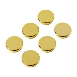 Martha Stewart Magnetic Clip, 0.86", Gold, 6/Pack (MS104M) -Office Supply Shop sp173043990 sc7