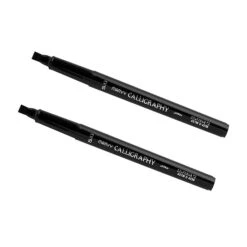 Marvy Uchida Thick Calligraphy Pen Set, Broad Nib, Black Markers, 2/Pack (2191915327A) -Office Supply Shop sp174657805 sc7