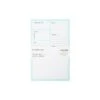 Noted By Post-it® Mint With White Boxes Plan Your Day Notes, 4.9" X 7.7", 100 Sheets/Pad (NTD5-58-MT)