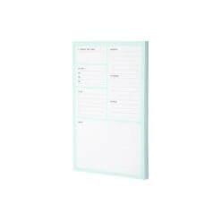 Noted By Post-it® Mint With White Boxes Plan Your Day Notes, 4.9" X 7.7", 100 Sheets/Pad (NTD5-58-MT) -Office Supply Shop sp177230988 sc7
