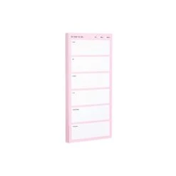 Noted By Post-it® Pink With White Boxes Self Care Notes, 3.9" X 7.7", 100 Sheets/Pad (NTD5-48-PK) -Office Supply Shop sp177231149 sc7