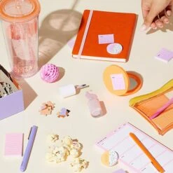 Noted By Post-it® Pink With White Boxes Self Care Notes, 3.9" X 7.7", 100 Sheets/Pad (NTD5-48-PK) -Office Supply Shop sp177231151 sc7