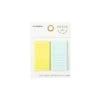 Noted By Post-it® Mint And Yellow Mini List Notes, 1.4" X 2.8", 2 Pads/Pack, 50 Sheets/Pad (NTD5-DUO-CL)