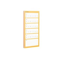 Noted By Post-it® Orange With White Boxes Goal-Tracking List Notes, 3.9" X 7.7", 100 Sheets/Pad (NTD5-48-OR) 2 Noted By Post-it® Orange With White Boxes Goal-Tracking List Notes, 3.9" X 7.7", 100 Sheets/Pad (NTD5-48-OR) -Office Supply Shop sp177231276 sc7