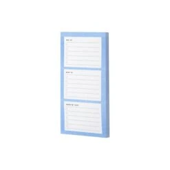 Noted By Post-it® List Notes, 2.9". X 5.7", Lined, Blue With White Boxes, 100 Sheets/Pad (NTD5-36-BLU) -Office Supply Shop sp177911070 sc7