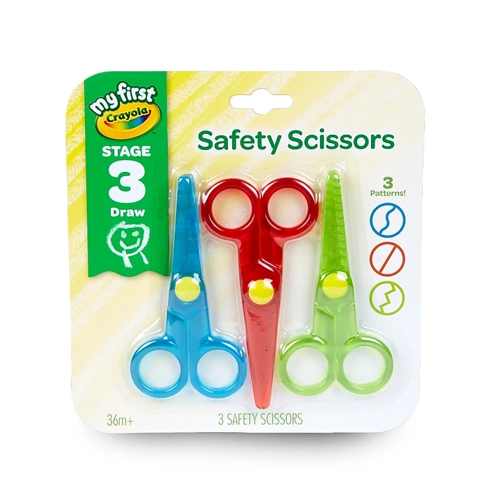 Crayola® My First Crayola® Safety Scissors, 3/Pack (81-1458) Crayola® My First Crayola® Safety Scissors, 3/Pack (81-1458) -Office Supply Shop sp21052768 sc7