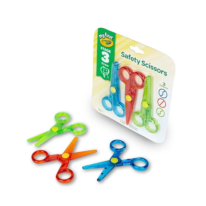 Crayola® My First Crayola® Safety Scissors, 3/Pack (81-1458) Crayola® My First Crayola® Safety Scissors, 3/Pack (81-1458) -Office Supply Shop sp21052770 sc7