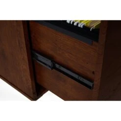 Office By Kathy Ireland® Ironworks Lateral File Cabinet, Coastal Cherry (KI50204-03) -Office Supply Shop sp21336230 sc7