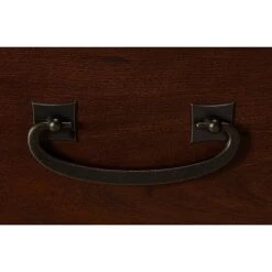 Office By Kathy Ireland® Ironworks Lateral File Cabinet, Coastal Cherry (KI50204-03) -Office Supply Shop sp21336234 sc7