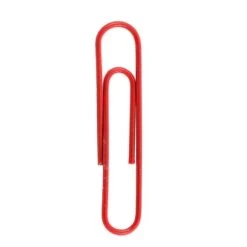 JAM Paper® Colored Jumbo Paper Clips, Large 2 Inch, Red Paperclips, 2 Packs Of 75 (2183754a) -Office Supply Shop sp22235151 sc7