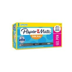 Paper Mate InkJoy Gel Pen, Fine Point, Black Ink, Dozen (SAN2023000)