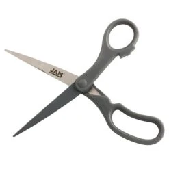 JAM Paper® Heavy Duty Multi-Purpose Precision Scissors, 8" Stainless Steel Blades, Grey (342GY) -Office Supply Shop sp30025866 sc7