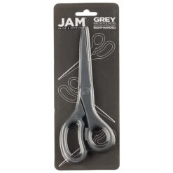 JAM Paper® Heavy Duty Multi-Purpose Precision Scissors, 8" Stainless Steel Blades, Grey (342GY) -Office Supply Shop sp30025867 sc7