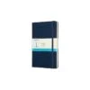 Moleskine Classic Large Hard Cover Notebook, 5" X 8.25", Dotted, Sapphire Blue (715437)