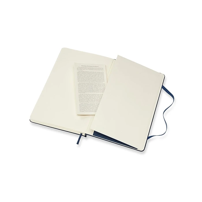 Moleskine Classic Large Hard Cover Notebook, 5" x 8.25", Dotted, Sapphire Blue (715437) Moleskine Classic Large Hard Cover Notebook, 5" X 8.25", Dotted, Sapphire Blue (715437) -Office Supply Shop sp32079390 sc7