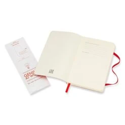 Moleskine Pocket, Dotted, Scarlet Red, Soft Cover (854627) 2 Moleskine Pocket, Dotted, Scarlet Red, Soft Cover (854627) -Office Supply Shop sp32079818 sc7