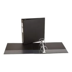 Avery Economy 3" 3-Ring Non-View Binder, Black (03602)