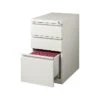 Staples 3 File Drawers Vertical File Cabinet, Locking, Gray, Letter, 19.88"D (13441D-CC)