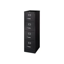Staples 4-Drawer Vertical File Cabinet, Locking, Letter, Putty/Beige, 22"D (22336D) -Office Supply Shop sp37916848 sc7