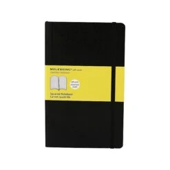 Moleskine Classic Extra Large Professional Notebook, 7.5" X 10", Graph Ruled, 96 Sheets, Black (707247) -Office Supply Shop sp40286586 sc7