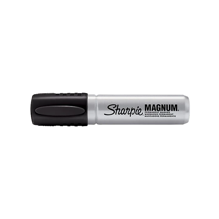 Sharpie Magnum Permanent Markers, Chisel Tip, Black, 12/Pack (44001DZ) Sharpie Magnum Permanent Markers, Chisel Tip, Black, 12/Pack (44001DZ) -Office Supply Shop sp40797948 sc7 1