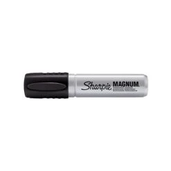 Sharpie Magnum Permanent Marker, Chisel Tip, Black (44001)