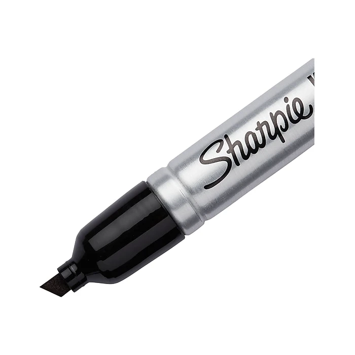 Sharpie Pro King Size Permanent Marker, Chisel Tip, Black Ink, Dozen (15001) Sharpie Pro King Size Permanent Marker, Chisel Tip, Black Ink, Dozen (15001) -Office Supply Shop sp40798480 sc7