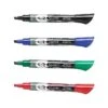 Quartet EnduraGlide Dry Erase Markers, Chisel Tip, Assorted, 4/Pack (5001M)