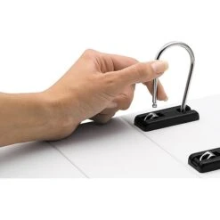 Find It Snap-N-Store 5" 3-Ring View Binder, White (SNS01705) -Office Supply Shop sp41687965 sc7