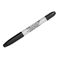 Sharpie Permanent Markers, Twin Tip, Black, 12/Pack (32001) 2 Sharpie Permanent Markers, Twin Tip, Black, 12/Pack (32001) -Office Supply Shop sp41816133 sc7