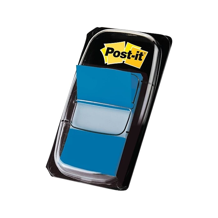 Post-it® Flags, 1" x 1.7", Blue, 1200 Flags (680-2-24) Post-it® Flags, 1" X 1.7", Blue, 1200 Flags (680-2-24) -Office Supply Shop sp42114863 sc7