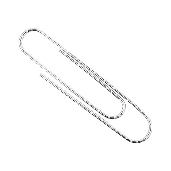 ACCO Economy Jumbo Paper Clips, Silver, 100/Box (A7072585) ACCO Economy Jumbo Paper Clips, Silver, 100/Box (A7072585) -Office Supply Shop sp42124398 sc7