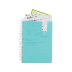 Poppin Medium Pocket Notebook, 6" X 8.5", College Ruled, 80 Sheets, Aqua (101351) -Office Supply Shop sp42124671 sc7