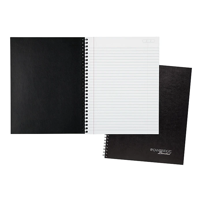 Cambridge Professional Notebook, 8.5" x 11", Legal Ruled, 80 Sheets, Black (06062) Cambridge Professional Notebook, 8.5" X 11", Legal Ruled, 80 Sheets, Black (06062) -Office Supply Shop sp42127298 sc7