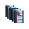 Staples Accel Spine Guard 2-Subject Notebook, 6" X 9.5", College Ruled, 100 Sheets, Assorted Colors (20032W-CC)