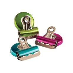 Staples Magnetic Clips, Assorted Colors, 3/Pack (41632)