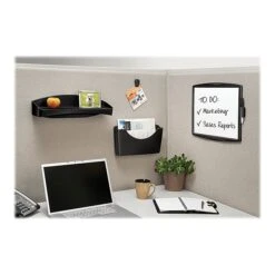 Fellowes Partition Additions Cubicle Clips, Dark Graphite, 20/Pack (7527002) -Office Supply Shop sp42717164 sc7