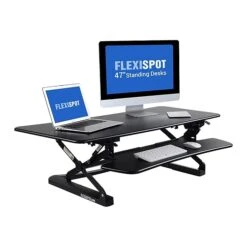 FlexiSpot 47" Sit-Stand Desk Converter, Black (M3B) -Office Supply Shop sp42717854 sc7