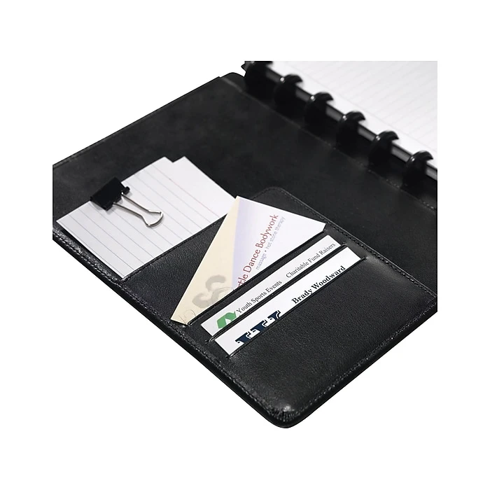 Staples Arc Customizable Notebook, 6-3/4" x 8-3/4", 60 Sheets, Narrow Ruled, Black (20000) Staples Arc Customizable Notebook, 6-3/4" X 8-3/4", 60 Sheets, Narrow Ruled, Black (20000) -Office Supply Shop sp42718687 sc7