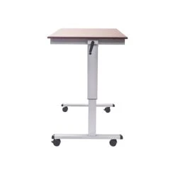 Luxor 48"W Adjustable Desk, Laminate Wood (STANDUP-CF48-DW)
