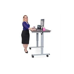 Luxor 48"W Adjustable Desk, Laminate Wood (STANDUP-CF48-DW) -Office Supply Shop sp42801271 sc7