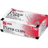 ACCO Economy #1 Paper Clips, Silver, 100/Box, 10 Boxes/Pack (A7072380)