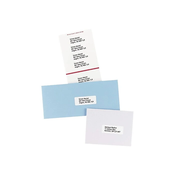 Avery Mini-Sheets Laser/Inkjet Address Labels, 1" x 2-5/8", White, 8 Labels/Sheet, 25 Sheets/Pack, 200 Labels/Pack (2160) Avery Mini-Sheets Laser/Inkjet Address Labels, 1" X 2-5/8", White, 8 Labels/Sheet, 25 Sheets/Pack, 200 Labels/Pack (2160) -Office Supply Shop sp43803182 sc7