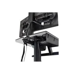Ergotron WorkFit-C Dual 26"W Adjustable Desk, Plastic/Steel (24-214-085) -Office Supply Shop sp43805566 sc7
