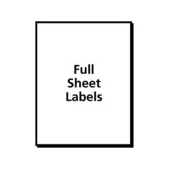 Avery TrueBlock Laser Shipping Labels, Sure Feed Technology, 8 1/2" X 11", White, 25 Labels Per Pack (5265) -Office Supply Shop sp43813028 sc7
