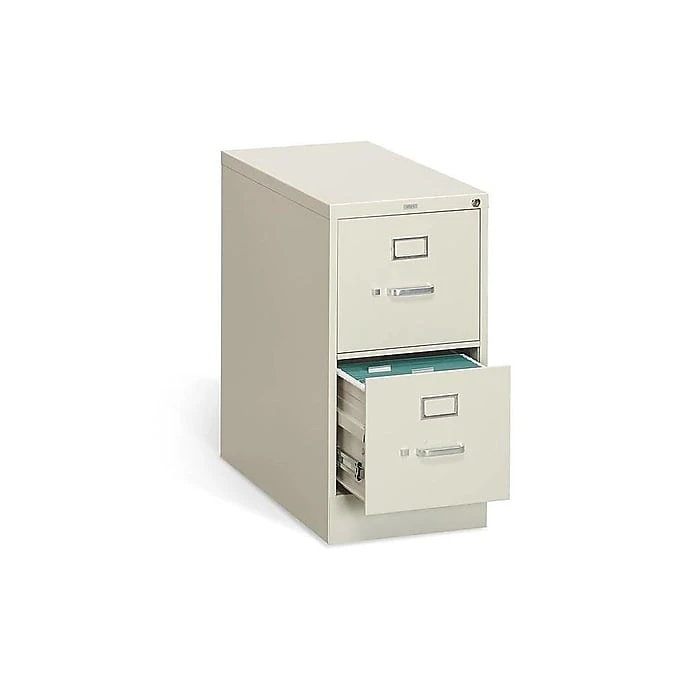 HON 310 Series 2-Drawer Vertical File Cabinet, Locking, Letter, Putty/Beige, 26.5"D (HON312PL) HON 310 Series 2-Drawer Vertical File Cabinet, Locking, Letter, Putty/Beige, 26.5"D (HON312PL) -Office Supply Shop sp43813118 sc7